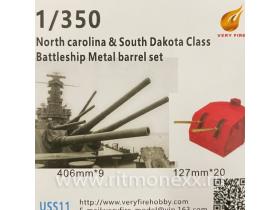 USS NC/SD Class Metal Barrels And Waterblast
