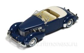 Внимание! Модель уценена! Cord 812 Convertible Phaeton Blue 1937