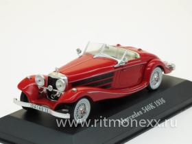 Внимание! Модель уценена! Mercedes-Benz 540K red - 1936