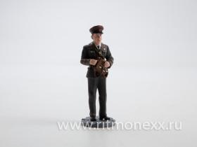 Внимание! Модель уценена! Солдаты ВОВ №61, Полковник АБТВ в повседневной форме (1940-1941гг.), (только модель)