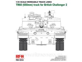 Workable track links for Challenger 2