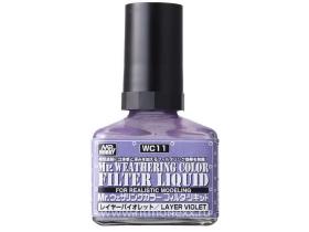 Жидкий фильтр, mr.Weathering color Violet (фиолетовый), 40 мл