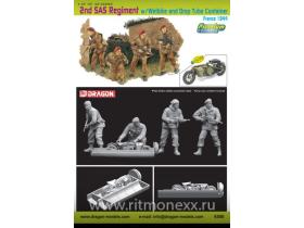 2nd SAS REGIMENT w/WELBIKE AND DROP TUBE CONTAINER (FRANCE 1944) (PREMIUM EDITION)