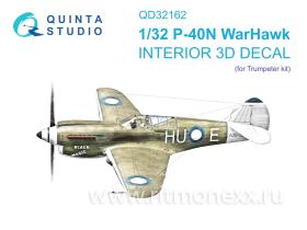 3D Декаль интерьера P-40N Warhawk (Trumpeter)