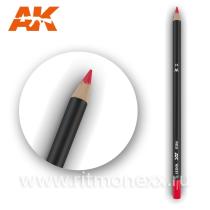 Акварельный карандаш "Красный"