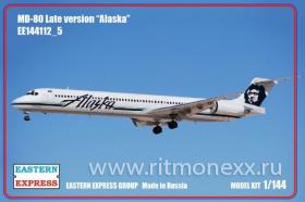 Авиалайнер MD-80 поздний Alaska (Limited Edision)