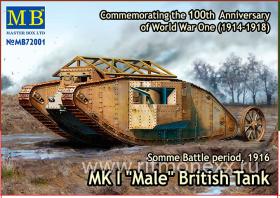 Британский танк Mk I "Male"
