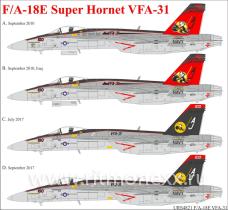 Декали для F/A-18E Super Hornet VFA-31 CAG