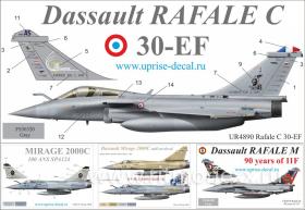 Декали для Rafale C 30-EF
