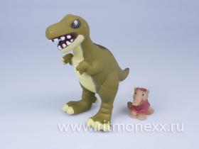 Динозавры и мир Юрского Периода №2: Папа-Тираннозавр + Мамонтёнок