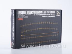 European Gauge Straight Rail and Curved Rail