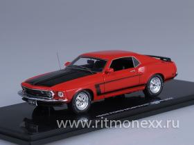 Ford Mustang Boss 302 - calypso coral red 1969