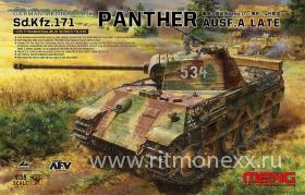 German medium tank Sd.Kfz 171 Panther Aufs.A Late