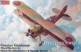 Gloster Gladiator Meteorological Reconnaissance & Foreign Service
