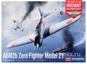 Mitsubishi A6M2b Zero Fighter Model 21 The Battle of Midway
