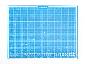 Коврик для резки DeMauri Небесно-голубой,  формат А2, 5 слоёв