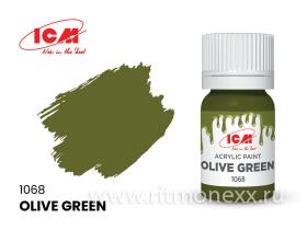 Краска для творчества Оливковый (Olive Green)