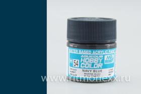 Краска водоразбавляемая художественная (Глянцевая), Navy Blue, 10мл.