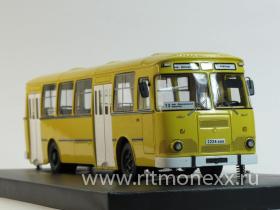 Ликинский автобус 677М городской, 1990 г. (лимит. серия 500 шт., подарочная упаковка)