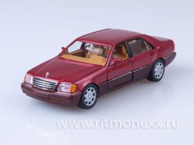 Mercedes-Benz 600 SEL (W140), red