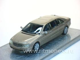 Mercedes-Benz S-Class S600 (W220) Pullman 1999, limited Edition 119 pcs, (gold)