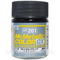 Mr.Metallic Color GX: Черный металлик, 18 мл