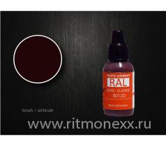 RAL 8012D темный красно коричневый (dark red brown)