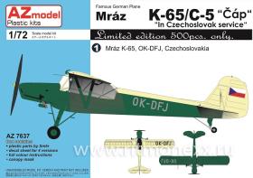 Самолет Mraz K-65/C-5 "C?p" "In Czechoslovak Service"