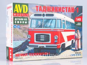 Сборная модель Автобус Таджикистан-1