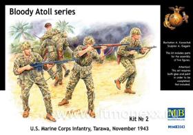 Серия "Кровавый Атолл", Набор №2, Японские императорские морские пехотинцы, Тарава, Ноябрь 1943