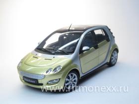 Smart Forfour 2004 lightgreen-metallic/silver special edition by Smart
