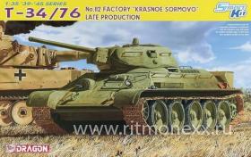 T-34/76 No.112 FACTORY "KRASNOE SORMOVO" LATE PRODUCTION (SMART KIT)