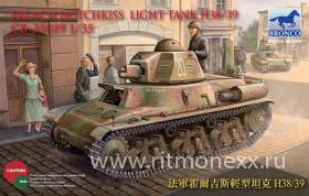 Танк French Hotchkiss Light tank H38/39