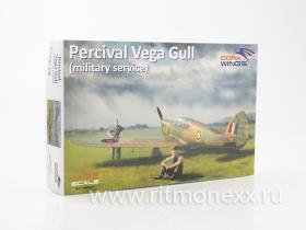 Туристический самолет Percival Vega Gull "military service"