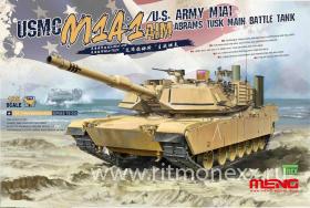 USMC M1A1 AIM/U.S. Army M1A1 Abrams Tusk Main Battle Tank