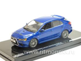 Внимание! Модель уценена! Mitsubishi Lancer Sportback Ralliart, Lighting Blue, limited edition 556 pcs