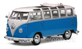 Volkswagen Samba - Bus, White/ Light blue 1960