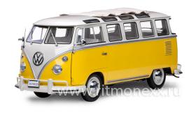 Volkswagen Samba - Bus, White/Yellow(Custom) 1962