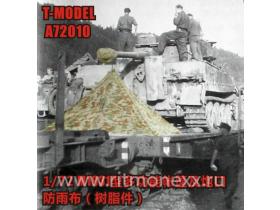 WWII German Zeltbahn M1931  Shelter Quarter & Barrel Canvas Cover (Resin Kits)