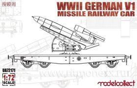 WWII Germany V1 Missile Railway Car