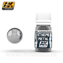 Xtreme Metal Polished Aluminium 30мл (Металлик, Полированный Алюминий)