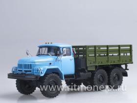 ЗИЛ-131 бортовой (6x6) голубой/зелёный
