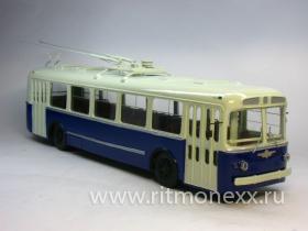 ЗИУ 5 троллейбус (синий)